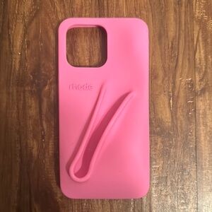 RHODE Vibrant Pink Phone Case 15 max pro